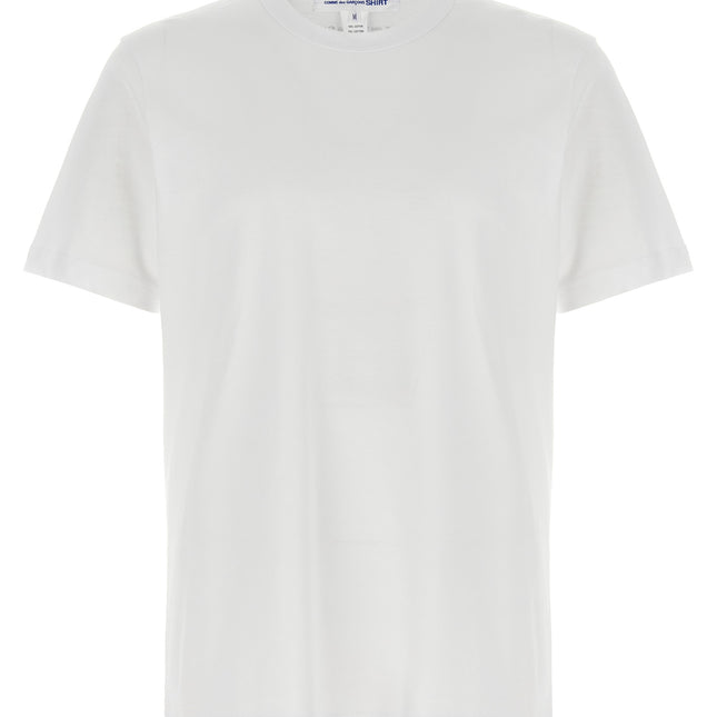 Comme Des Garçons White Cotton T-Shirt