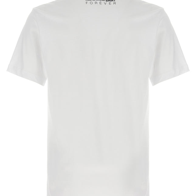 Comme Des Garçons White Cotton T-Shirt