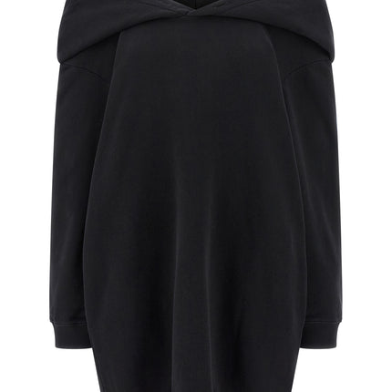 MM6 Maison Margiela Black Cotton Short Dress