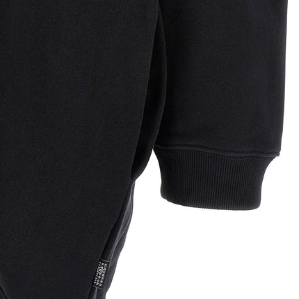 MM6 Maison Margiela Black Cotton Short Dress