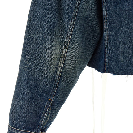 MM6 Maison Margiela Blue Cotton Denim Jacket
