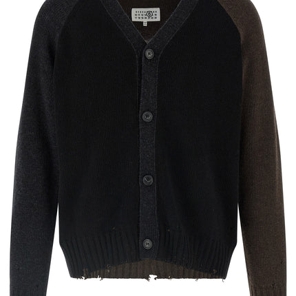 MM6 Maison Margiela Multicolor Wool Cardigan