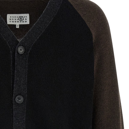 MM6 Maison Margiela Multicolor Wool Cardigan