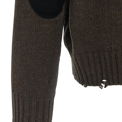 MM6 Maison Margiela Multicolor Wool Cardigan