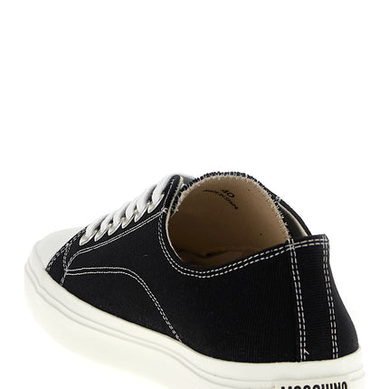 Moschino Bicolor Cotton Sneakers