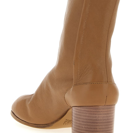 Maison Margiela Brown Lambskin Ankle Boots