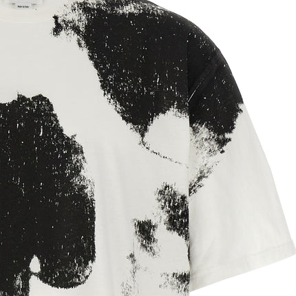 Alexander McQueen Bicolor Cotton T-Shirt