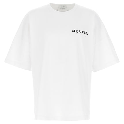Alexander McQueen Bicolor Cotton T-Shirt