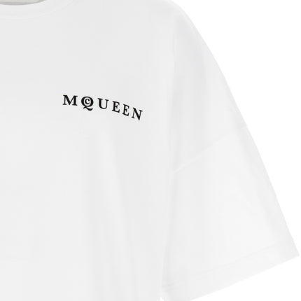 Alexander McQueen Bicolor Cotton T-Shirt