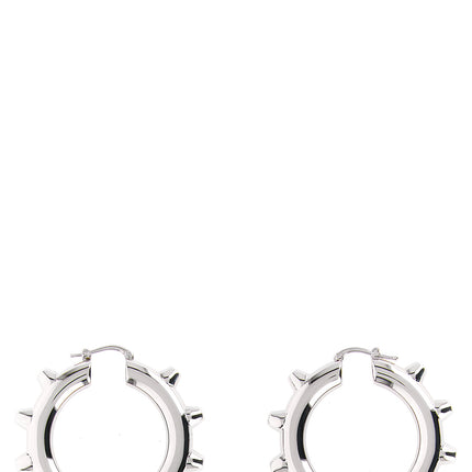 Jil Sander Silver Brass Earrings