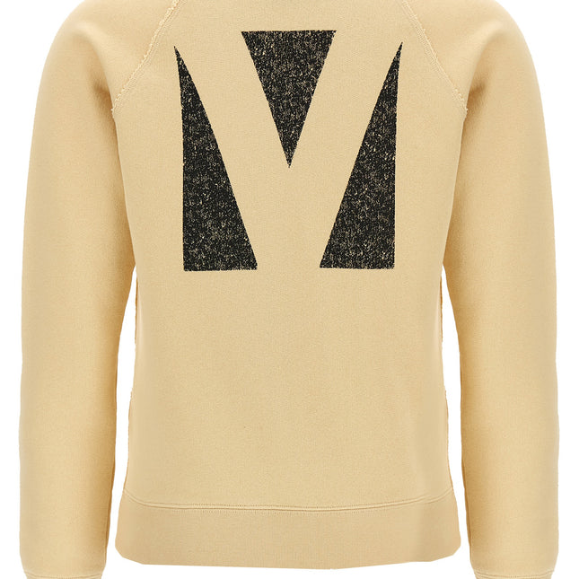 Valentino Garavani Beige Cotton Sweatshirt