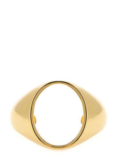 MM6 Maison Margiela Gold Brass Bracelet