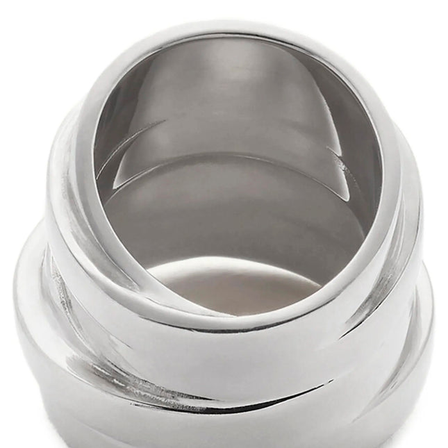 MM6 Maison Margiela Silver Brass Ring