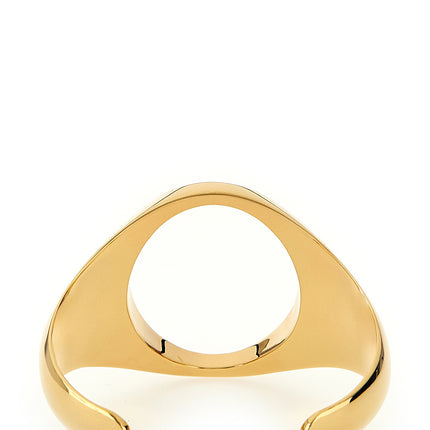 MM6 Maison Margiela Gold Brass Bracelet