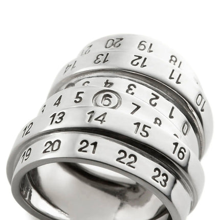 MM6 Maison Margiela Silver Brass Ring