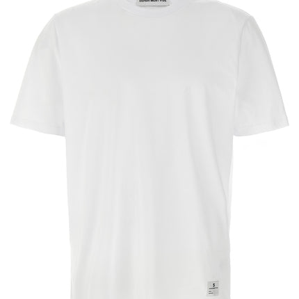 Department 5 White Cotton T-Shirt