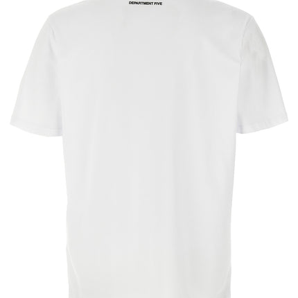Department 5 White Cotton T-Shirt