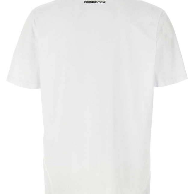 Department 5 White Cotton T-Shirt