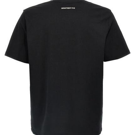 Department 5 Black Cotton T-Shirt
