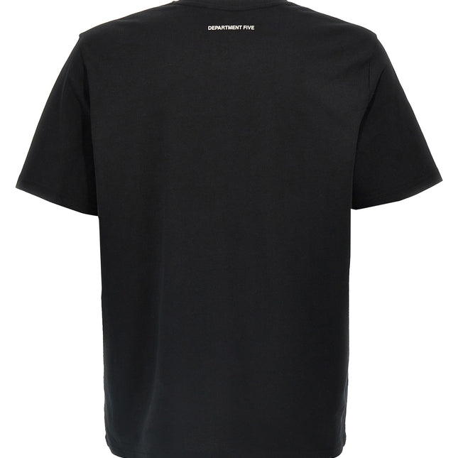 Department 5 Black Cotton T-Shirt