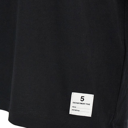 Department 5 Black Cotton T-Shirt
