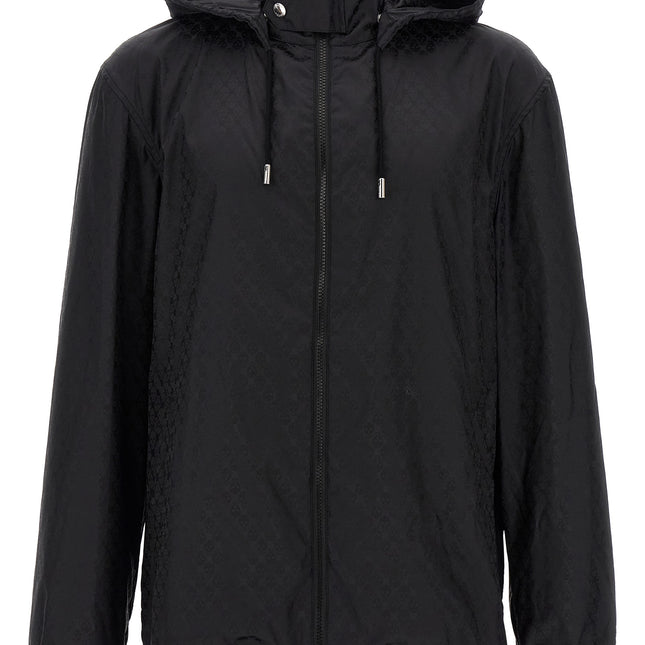 Alexander McQueen Black Polyamide Shell Jacket