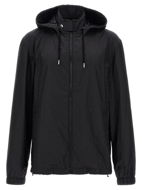 Alexander McQueen Black Polyamide Shell Jacket