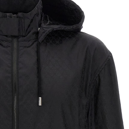 Alexander McQueen Black Polyamide Shell Jacket