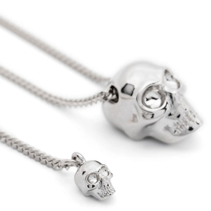 Alexander McQueen Silver Brass Necklace