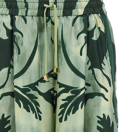 F.R.S. - FOR RESTLESS SLEEPERS Bicolor Silk Casual Pants