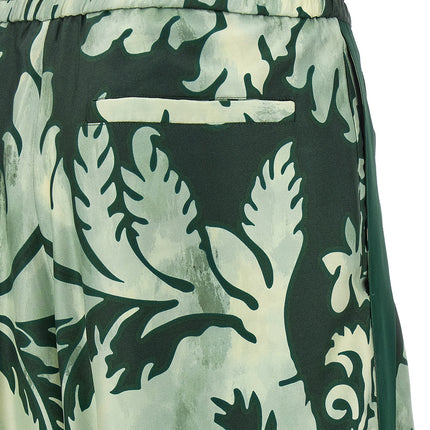 F.R.S. - FOR RESTLESS SLEEPERS Bicolor Silk Casual Pants