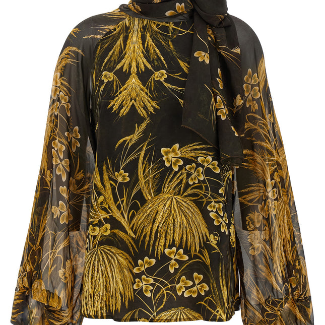 F.R.S. - FOR RESTLESS SLEEPERS Multicolor Viscose Blouse