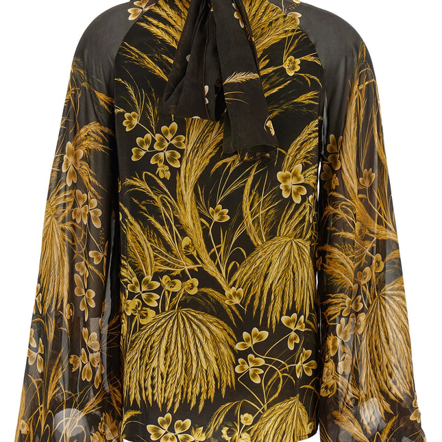 F.R.S. - FOR RESTLESS SLEEPERS Multicolor Viscose Blouse