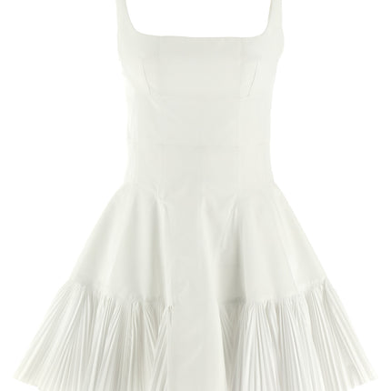 Giovanni Bedin White Poplin Short Dress