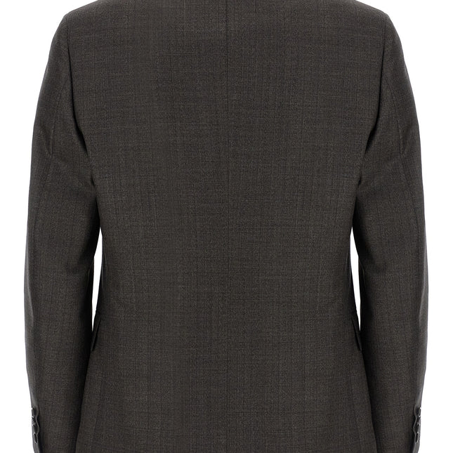 Brioni Brown Wool Blazer
