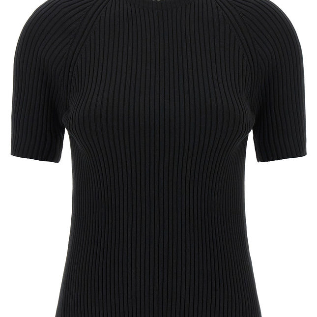 Tory Burch Black Cotton Cardigan