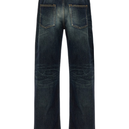 Alexander McQueen Blue Cotton Jeans Denim