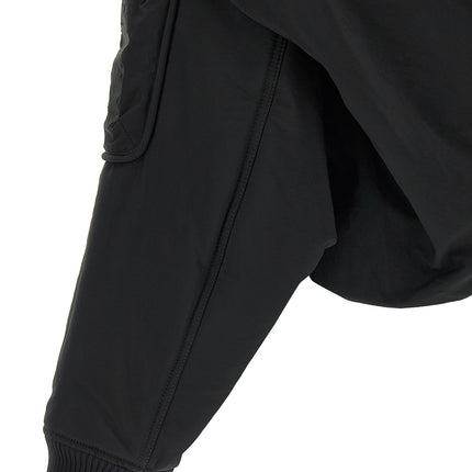 Jean Paul Gaultier Black Polyethylene Bomber