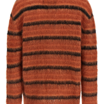 Marni Orange Fabric Cardigan