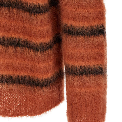 Marni Orange Fabric Cardigan