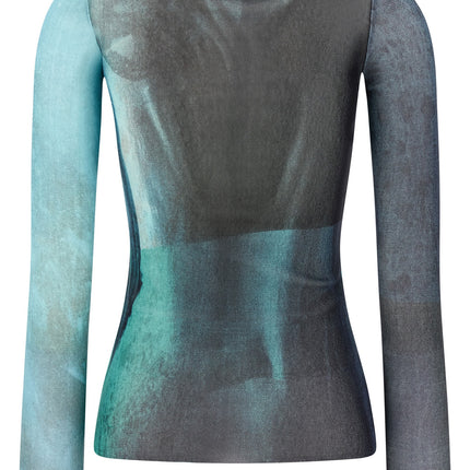 Jean Paul Gaultier Multicolor Polyamide Shirt
