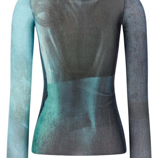 Jean Paul Gaultier Multicolor Polyamide Shirt