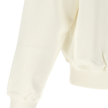 Casablanca White Cotton Sweatshirt