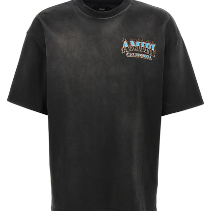 Amiri Black Cotton T-Shirt