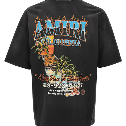 Amiri Black Cotton T-Shirt
