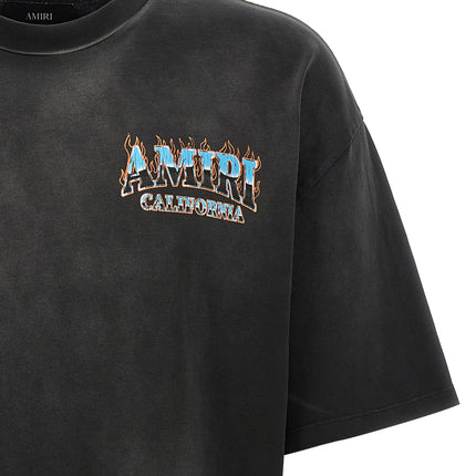 Amiri Black Cotton T-Shirt