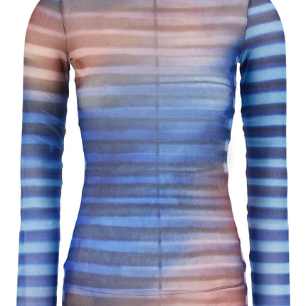 Jean Paul Gaultier Multicolor Polyamide Shirt