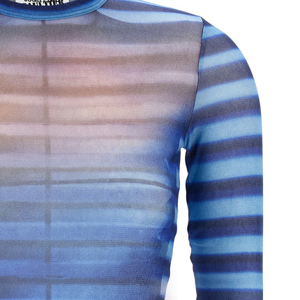 Jean Paul Gaultier Multicolor Polyamide Shirt