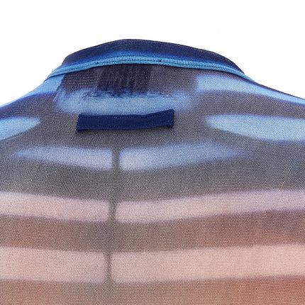 Jean Paul Gaultier Multicolor Polyamide Shirt