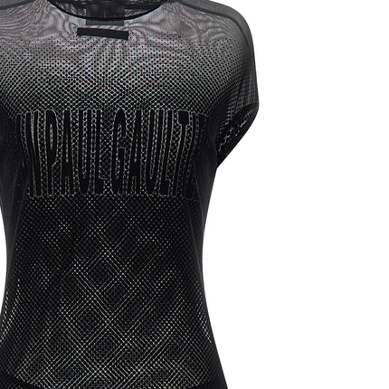 Jean Paul Gaultier Black Polyamide Long Dress